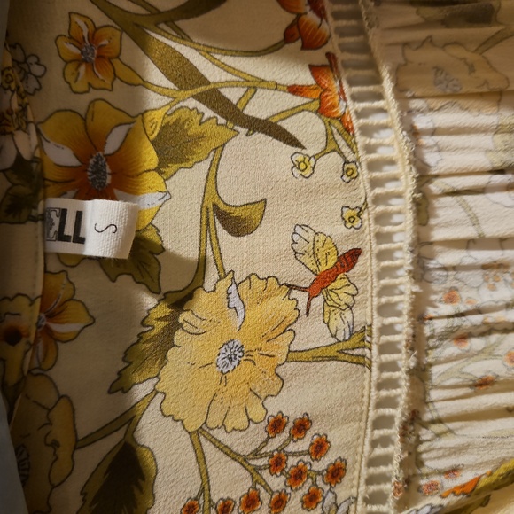 Spell | Dresses | Spell Sayulita Mini Dress In Sunflower Size S | Poshmark